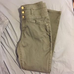 High waist skills jeans - Charlotte Russe